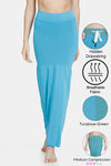 Zivame All Day Flared Mermaid Reversible Saree Shapewear - Turq Blue Green — thumbnail 1